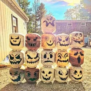 Faces in a Row